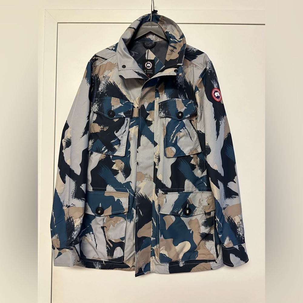 MENS WIND JACKET STANHOPE - CAMO PRINT. NEW WITH TAG.